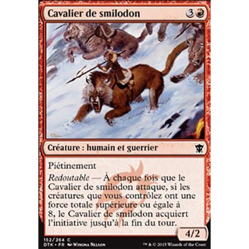  Cavalier De Smilodon - Les Dragons De Tarkir - C