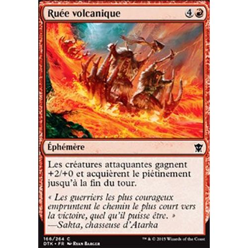  Ruée Volcanique - Les Dragons De Tarkir - C