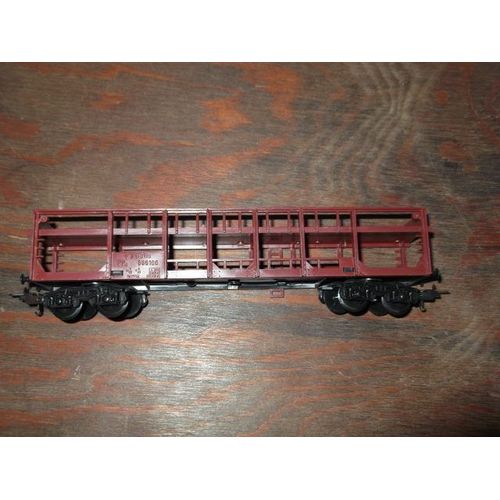 Wagon Porte Voitures Marron-Lima