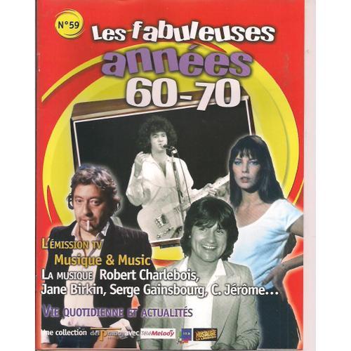 Les Fabuleuses Années 60-70 N°59 