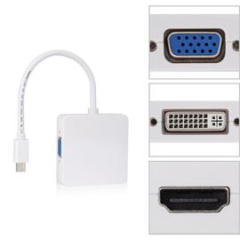 Mondpalast Mini DisplayPort (3 en 1) Thunderbolt vers HDMI / DVI
