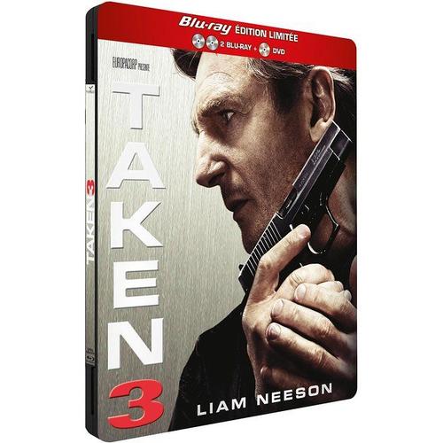 Taken 3 - Combo Blu-Ray + Dvd - Édition Limitée Boîtier Steelbook