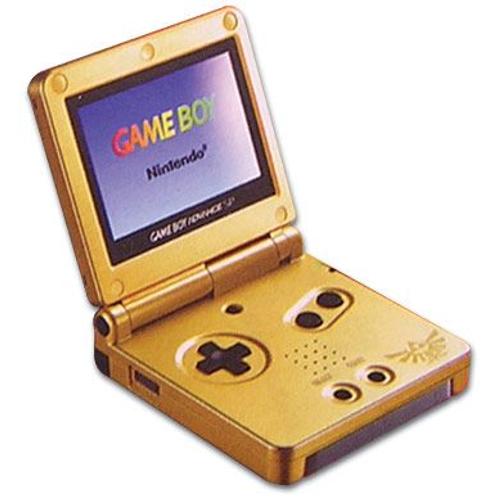 Nintendo Game Boy Advance Sp - Zelda Edition - Console De Jeu Portable - The Legend Of Zelda: The Minish Cap