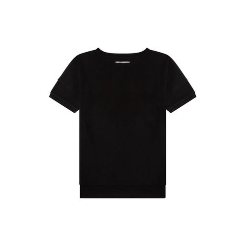 Robe T-Shirt Noir - Karl Lagerfeld