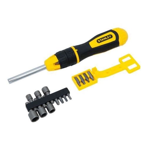 Tournevis Porte-Embouts à Cliquet 20 pcs Stanley - 3253560625740