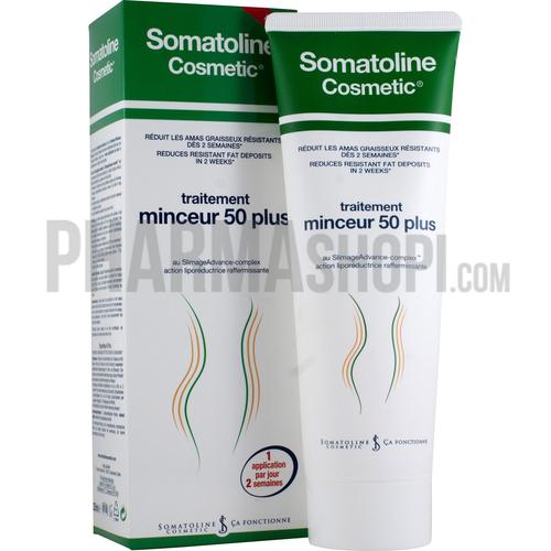 Somatoline Cosmetic Traitement Minceur 50 Plus - Tube De 250 Ml 