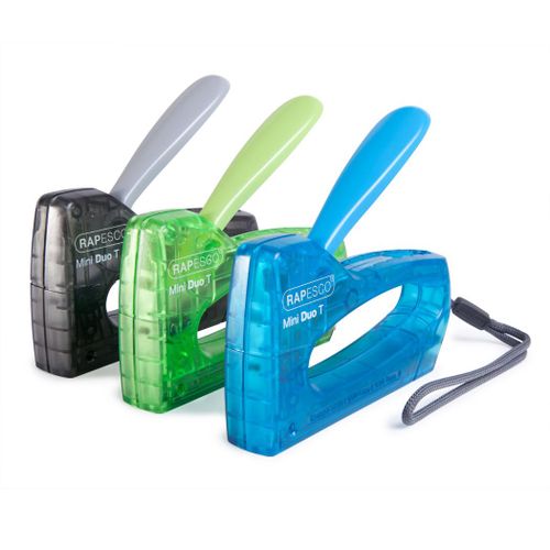 Rapesco Pistolet Agrafeur Mini Duo T Abs Transparent