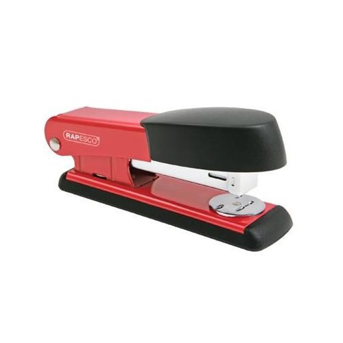 Rapesco Agrafeuse Bowfin 535 Demi-Bande Éco Rouge