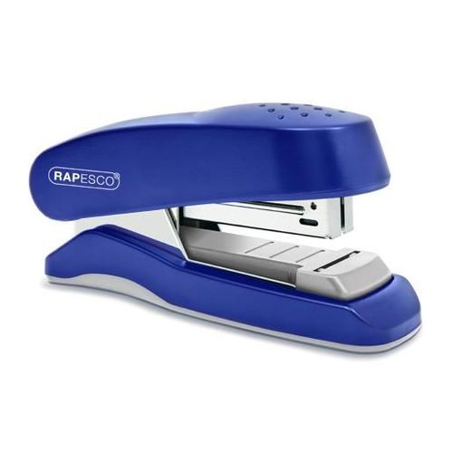 Rapesco Agrafeuse À Plat Demi-Bande Bleu