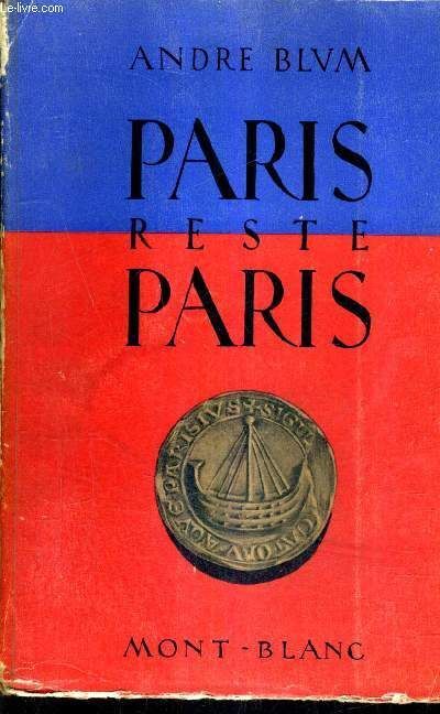 Paris Reste Paris.