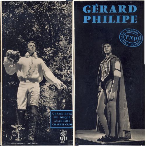 Gérard Philippe : Adieux De Jean Vilar, Le Prince De Hombourg, Ruy Blas, Lorenzaccio, On Ne Badine Pas Avec L'amour, Les Caprices De Marianne (Ades Ts 20 La 522)