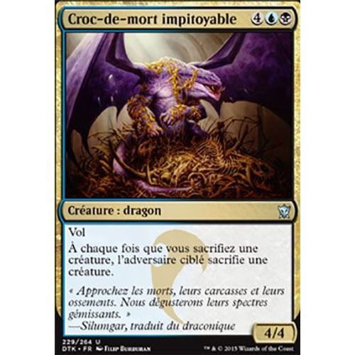  Croc-De-Mort Impitoyable - Les Dragons De Tarkir - U
