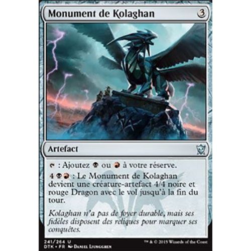  Monument De Kolaghan - Les Dragons De Tarkir - U