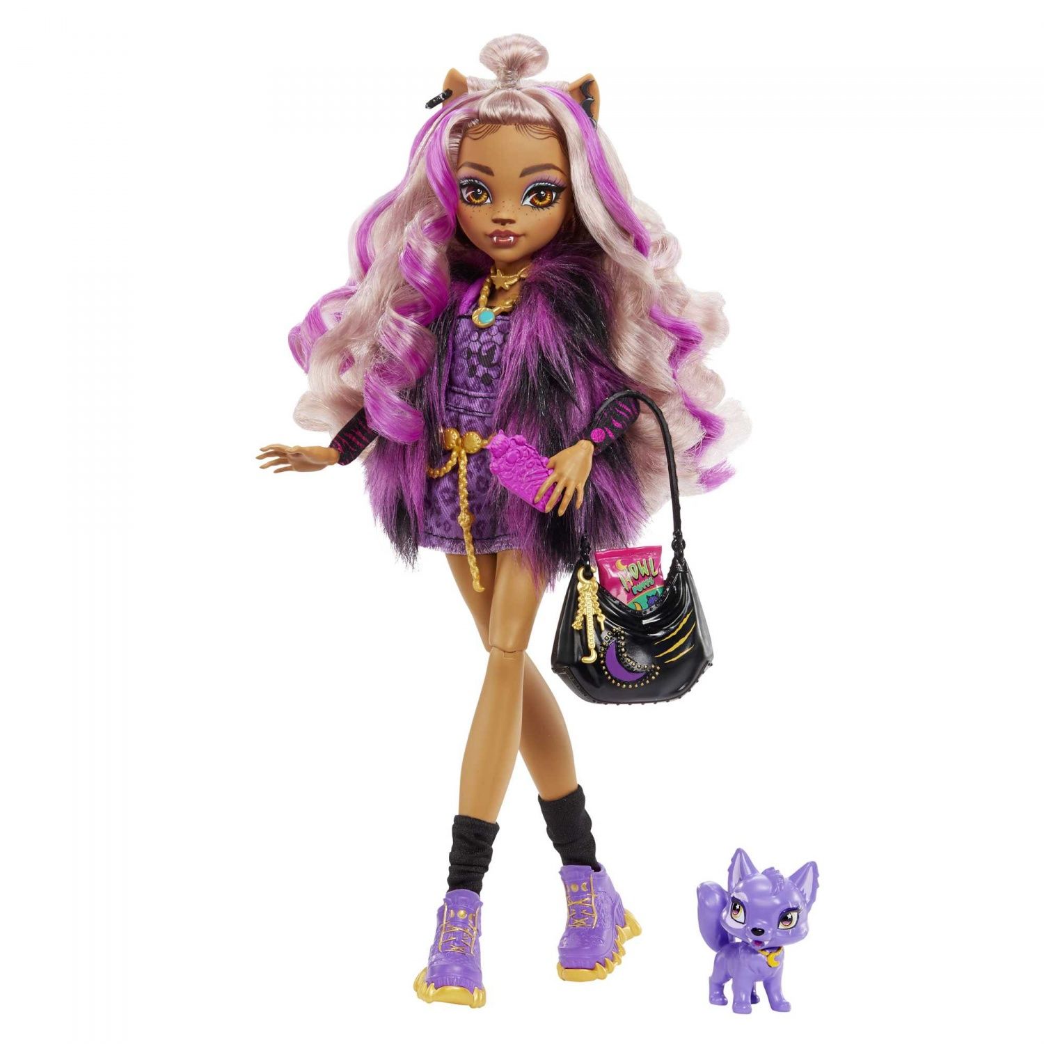 Monster High - Clawdeen Wolf Avec Animal De Compagnie - Poupe - 4 Ans Et +... - 3