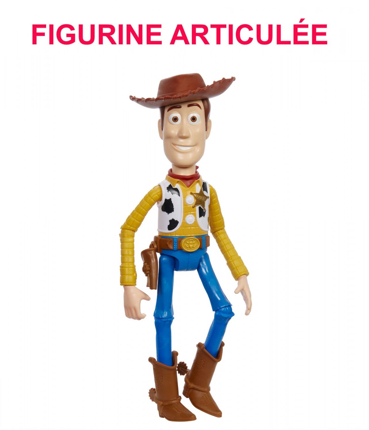 Disney Pixar Toy Story - Grande Figurine Articulée Woody 30cm - Figurine - 3 Ans Et +