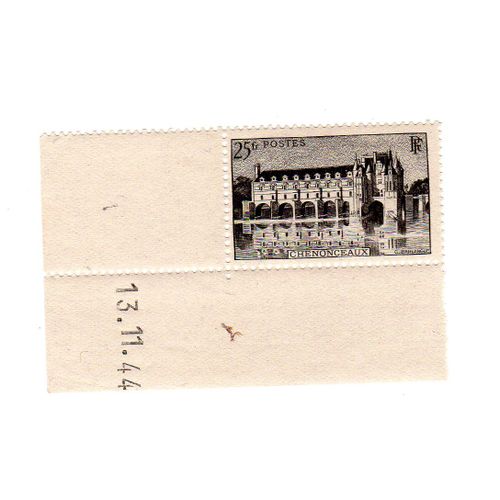 Timbre Chateau De Chenonceau 25fr