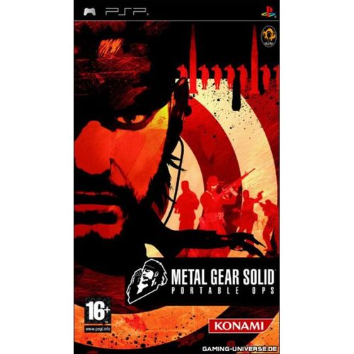 Jeux Psp Metal Gear Solid