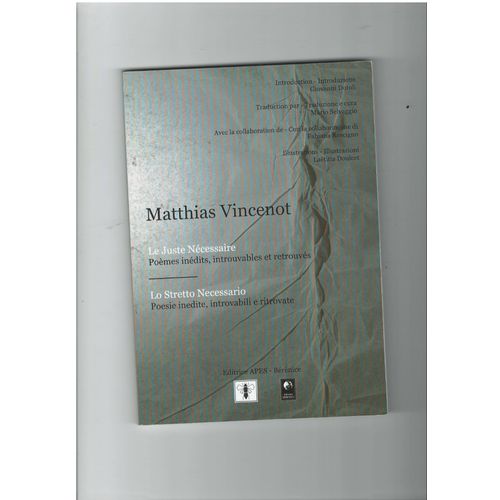 Le Juste Necessaire - Matthias Vincenot 