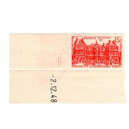 Timbre Palais Du Luxembourg Rouge 15f
