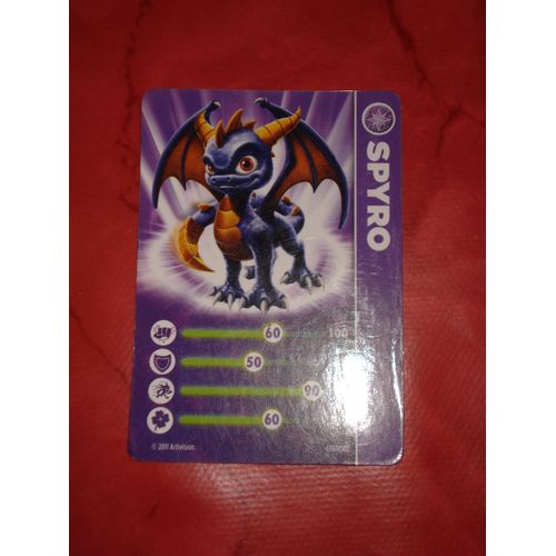 Carte Skylanders Spyro Serie 1