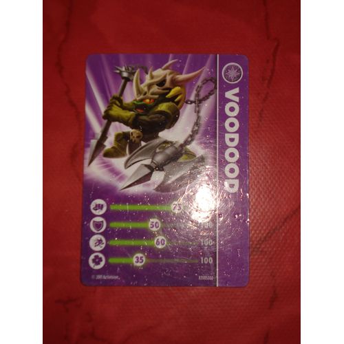 Carte Skylanders Voodood Serie 1