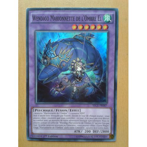 Wendigo Marionnette De L'ombre El - Sece-Fr047 Super Rare