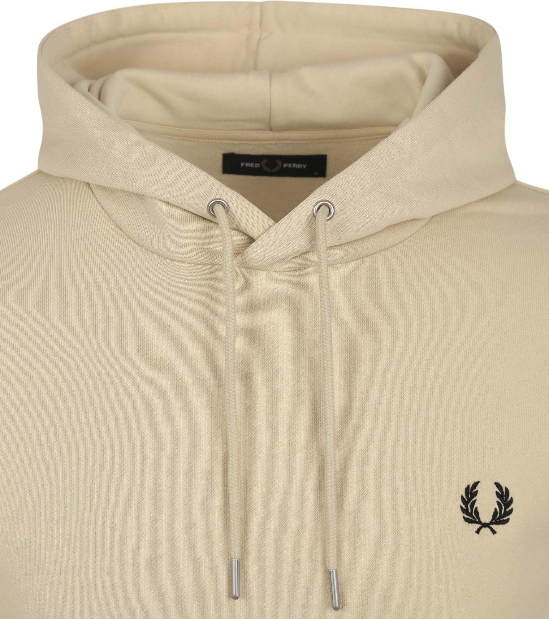 Fred Perry Hoodie Logo Beige Taille L