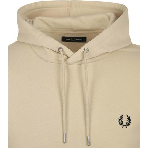 Fred Perry Hoodie Logo Beige Taille M