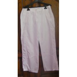 Pantalon Blanc Camaïeu - Taille 42