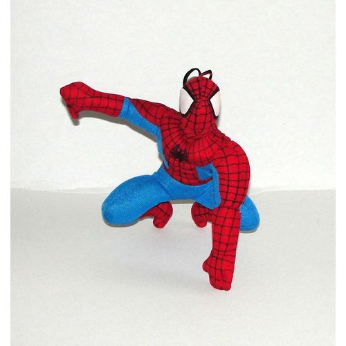 Spiderman Peluche Accroupi 16 Cm