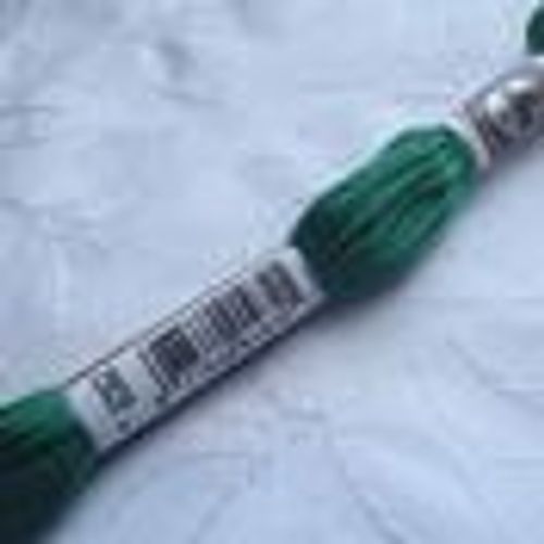 Coton À Canevas, Dmc Retors N° 4, N° 2909 Vert Pinède
