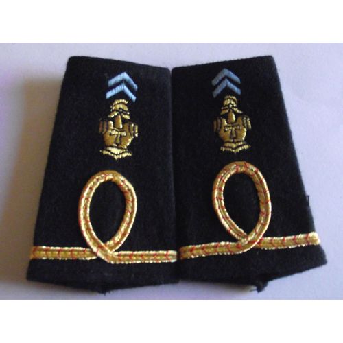Fourreaux Neuf Grade Aspirant Transmissions Armée De Terre