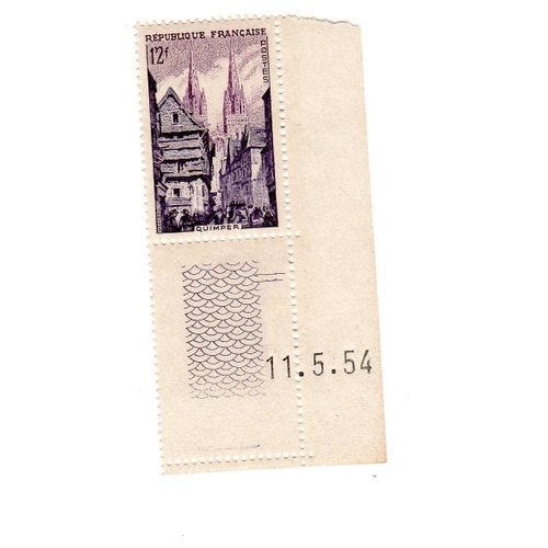 Timbre Quimper 12f