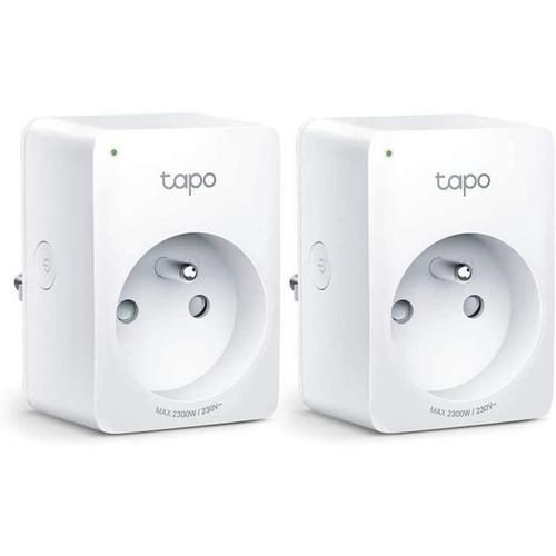 Prise connectée TP-Link Tapo P100 Wifi Pack de 2