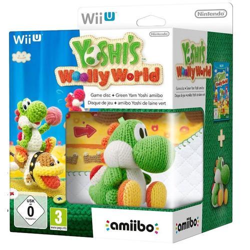 Yoshi's Woolly World + Amiibo Yoshi Wii U