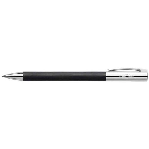 Faber Castell 148130 Stylo Bille Rotatif Ambition En Résine (Noir/Argent) (Import Allemagne)