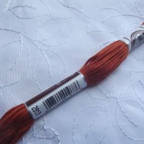Coton À Canevas, Dmc Retors N° 4, N° 2919 Brun Tomette