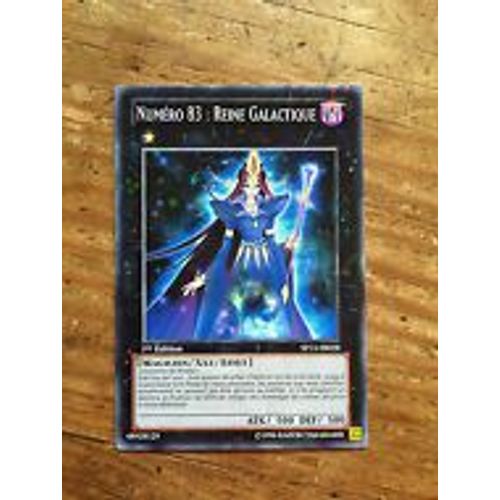 Yu-Gi-Oh! Starfoil Rare Numero 83 Reine Galactique Sp13-Fr028 Vf