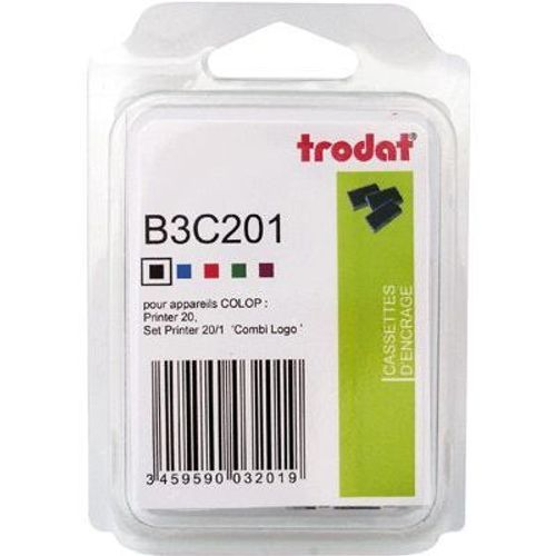 Recharges D'encrage Noir Pour Appareil Colop Printer 20 - Lot De 3