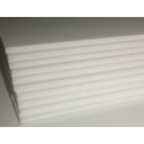 Carton Mousse / Plume - Blanc - Épaisseur 3 Mm - A4 (21x29.7) - 10 Plaques