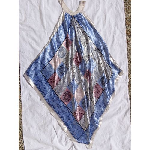 Robe "Promod ", Sans Manches À Bretelles, Bleue, Taille 40