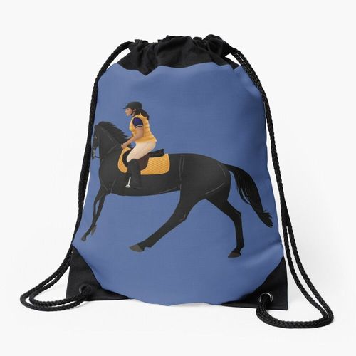 Sac à dos Zoe et Raven de Free Rein - Equine Rampaige Sac à cordon pour le sport cadeau