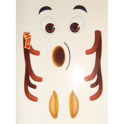 Autocollant / Sticker Bébert Le Cerf De Pitch De Pasquier