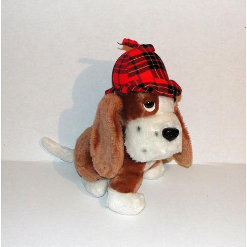 Chien Sherlock Holmes Peluche Chien Ancien Dakin Vintage