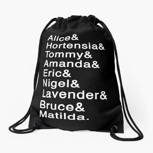 Sac à dos Matilda la comédie musicale - Noms Sac à cordon pour le sport cadeau