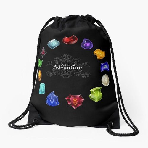 Sac à dos Une vie d'aventure Sac à cordon pour le sport cadeau