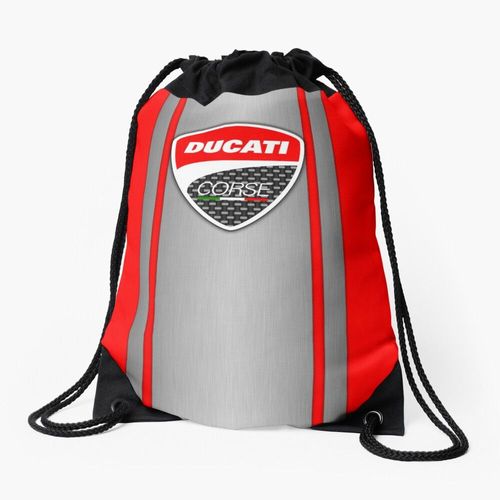 Sac à dos Peau en acier Ducati Corse Sac à cordon pour le sport cadeau