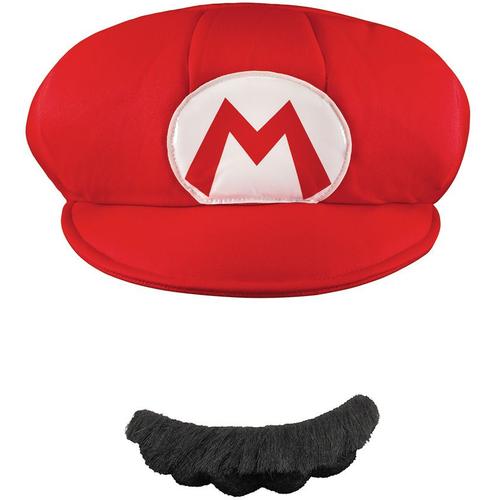 Casquette Et Moustache Mario¿ Adulte