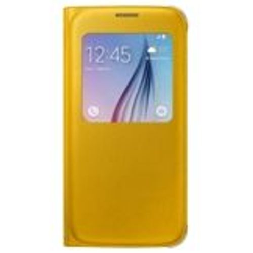 Samsung Ef-Cg920pyeg Etui S-View Pour Samsung Galaxy S6 (Jaune)