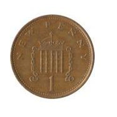 Pièce 1 New Penny 1981 